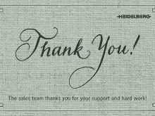 60 Customize Our Free Thank You Card Template Sales PSD File with Thank You Card Template Sales