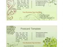 60 Customize Postcard Template Excel in Word with Postcard Template Excel