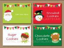 60 Customize Tent Card Template Christmas With Stunning Design with Tent Card Template Christmas