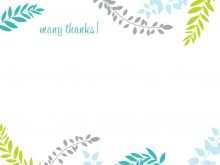 60 Customize Thank You Card Templates In Word for Thank You Card Templates In Word