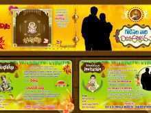 60 Customize Wedding Card Templates Telugu With Stunning Design for Wedding Card Templates Telugu