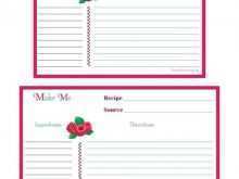 60 Format How To Make Recipe Card Template In Word Templates with How To Make Recipe Card Template In Word