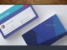 60 Format Material Design Business Card Template Download with Material Design Business Card Template