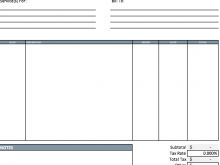 60 Free Blank Template Of Invoice Now for Blank Template Of Invoice