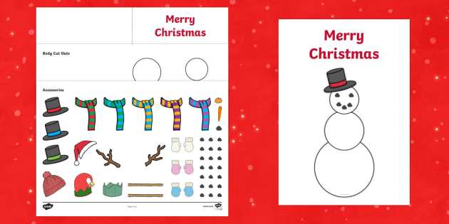 60 Free Christmas Card Template Twinkl in Word for Christmas Card Template Twinkl
