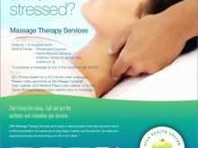 Free Massage Flyer Templates