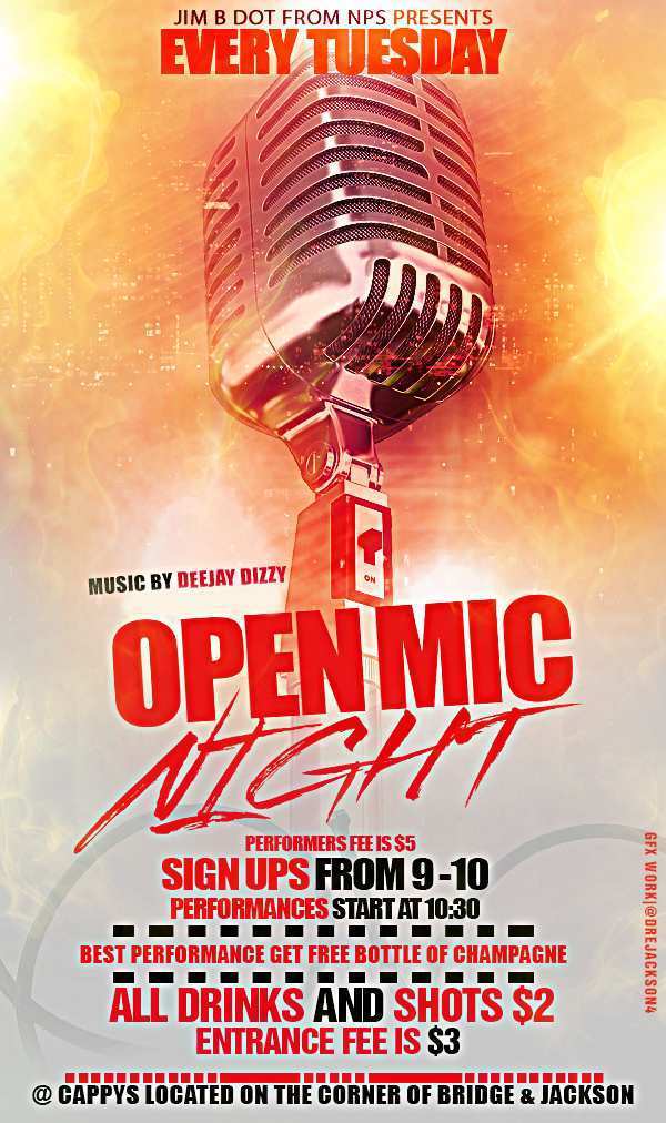 60 Free Open Mic Flyer Template Free Download with Open Mic Flyer ...