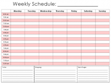 60 Free Printable Daily Calendar Template With Hours Maker by Daily Calendar Template With Hours