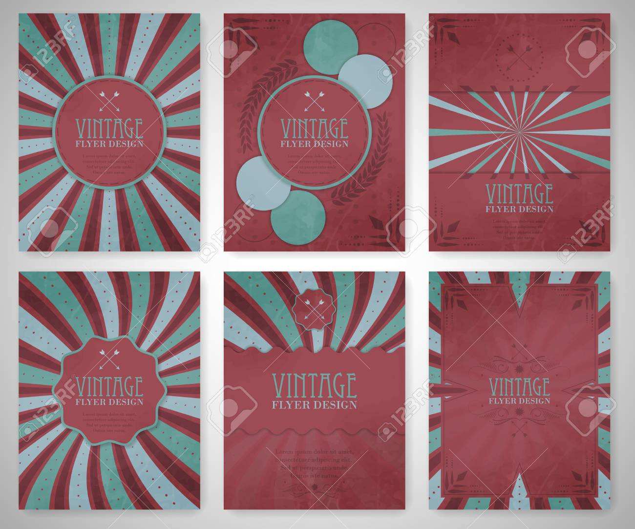 60 Free Printable Vintage Flyer Template Photo by Vintage Flyer Template