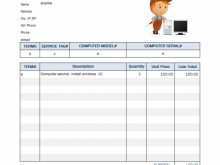60 Online Computer Repair Invoice Template in Photoshop for Computer Repair Invoice Template