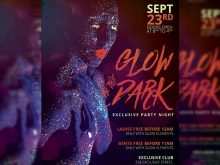 60 Online Glow In The Dark Party Flyer Template Free Download by Glow In The Dark Party Flyer Template Free
