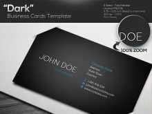 60 Online Name Card Black Template Layouts with Name Card Black Template