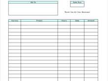 60 Printable Blank Sales Invoice Template in Word by Blank Sales Invoice Template