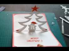 60 Printable Kirigami Christmas Card Template Maker for Kirigami Christmas Card Template