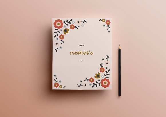 60 Printable Mothers Day Card Templates Pdf in Word with Mothers Day Card Templates Pdf