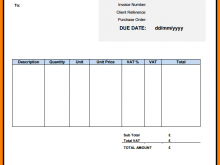 Invoice Template Vat Number