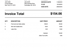 60 Standard Invoice Template To Email in Photoshop by Invoice Template To Email