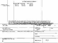 Hilton Hotel Invoice Template