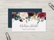 61 Adding Flower Card Templates Online Maker with Flower Card Templates Online