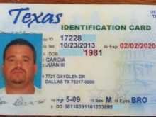 61 Adding Texas Id Card Template Layouts with Texas Id Card Template