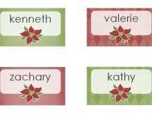 61 Best Name Card Template Christmas With Stunning Design for Name Card Template Christmas