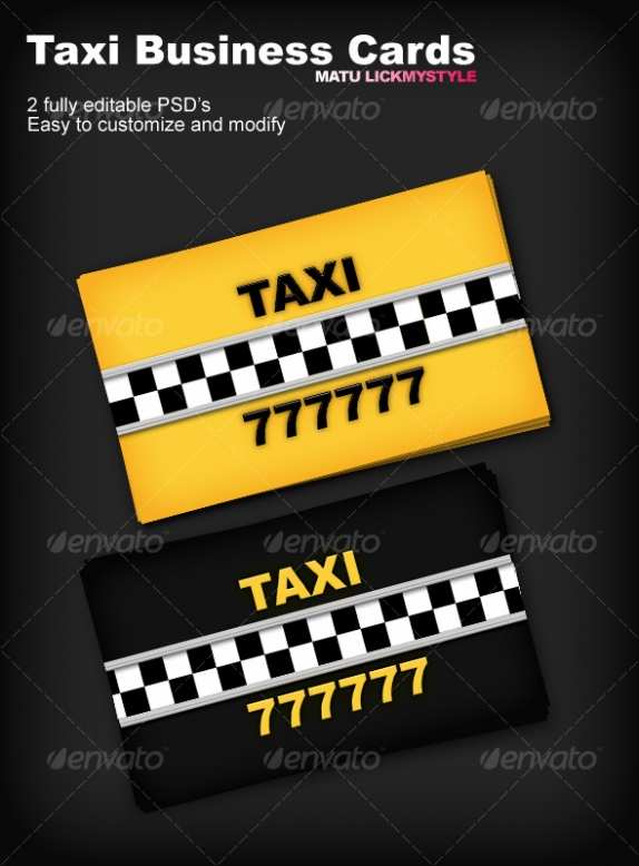 61 Best Taxi Name Card Template Layouts for Taxi Name Card Template