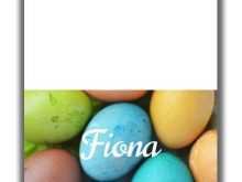 61 Blank Easter Place Card Templates in Word with Easter Place Card Templates