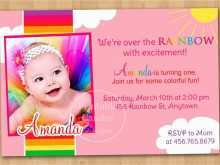 61 Blank Invitation Card Template For 1St Birthday Photo for Invitation Card Template For 1St Birthday