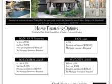 61 Blank Mortgage Flyers Templates PSD File with Mortgage Flyers Templates