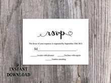 61 Blank Wedding Card Rsvp Template Now for Wedding Card Rsvp Template