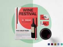 61 Blank Wine Flyer Template PSD File with Wine Flyer Template