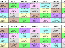 61 Create Class Rotation Schedule Template Formating with Class Rotation Schedule Template