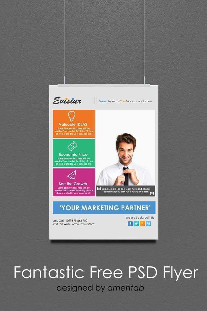 61 Create Simple Flyer Template Psd Photo for Simple Flyer Template Psd