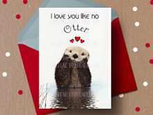61 Creating Otter Birthday Card Template Formating with Otter Birthday Card Template