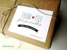 61 Creating Thank You For Your Order Card Template Templates with Thank You For Your Order Card Template