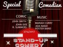 61 Creative Stand Up Comedy Flyer Templates Maker with Stand Up Comedy Flyer Templates