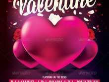 61 Creative Valentine Flyer Template Free in Photoshop by Valentine Flyer Template Free