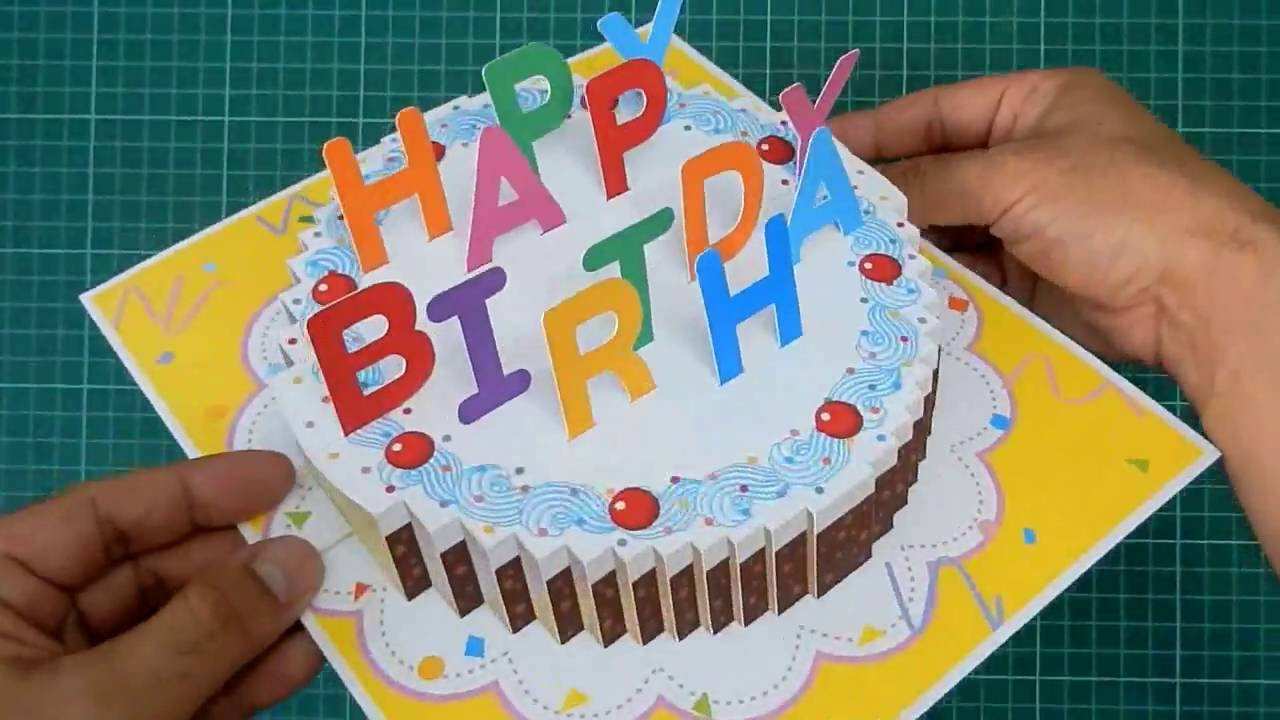61 Customize Birthday Pop Up Card Templates Pdf Layouts by Birthday Pop Up Card Templates Pdf