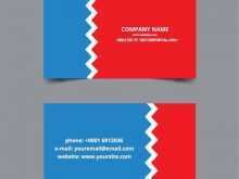 61 Customize Business Card Template Red Blue Download for Business Card Template Red Blue
