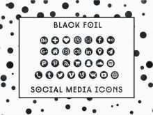 61 Customize Business Card Template With Social Media Icons Templates for Business Card Template With Social Media Icons