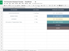 61 Customize Content Production Schedule Template for Ms Word with Content Production Schedule Template