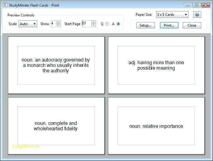 Word 3X5 Card Template Cards Design Templates