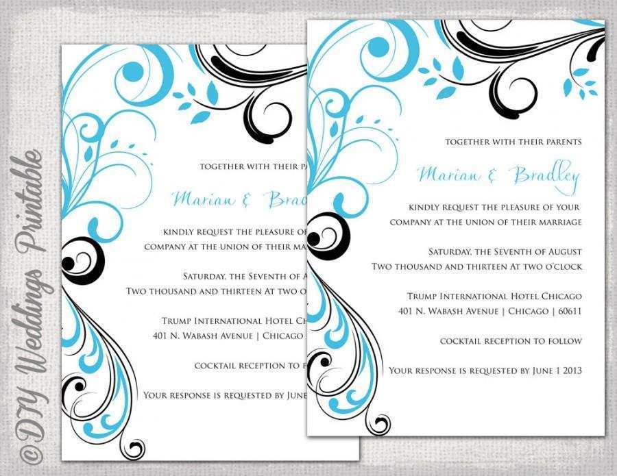61 Format Wedding Card Invitation Template Tr by Wedding Card Invitation Template Tr
