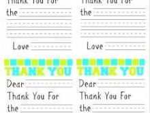 61 Free One Page Thank You Card Template Now with One Page Thank You Card Template