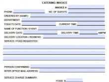 61 Free Printable Catering Company Invoice Template For Free by Catering Company Invoice Template