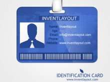 61 Free Printable Id Card Layout Template Psd With Stunning Design by Id Card Layout Template Psd