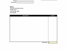 61 Free Printable Microsoft Blank Invoice Template Download for Microsoft Blank Invoice Template