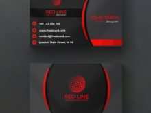 Name Card Template Free Psd