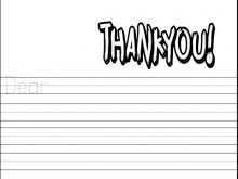 61 Free Printable Thank You Letter Card Template Maker with Thank You Letter Card Template