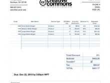 Consulting Invoice Template Xls